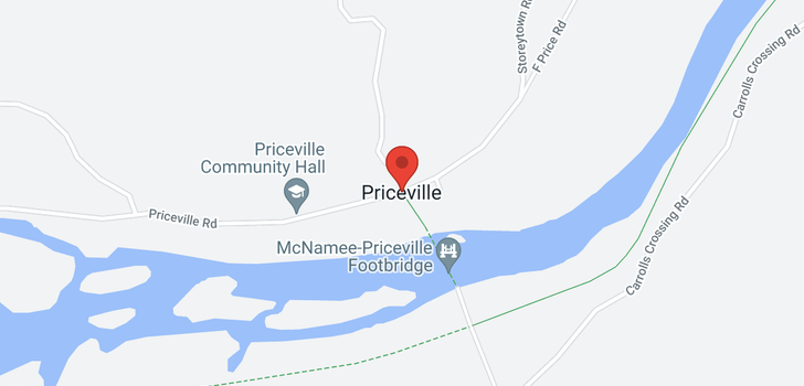 map of 555 Priceville Road